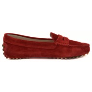 μοκασίνια hawkins loafer 6026 kokkino