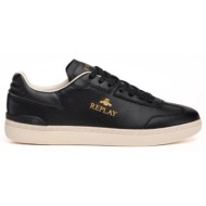 sneakers replay shoes man pyper action gmsd7 .002.c0001l 003 black