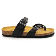 παντόφλες plakton γυναικειο σανδαλι 181032 apure negro eva