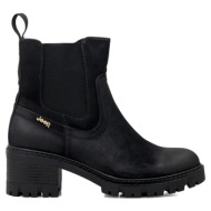 μποτάκια jeep γυναικειο μποτακι raven chelsea jl52571a 062 black