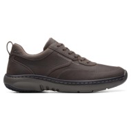 sneakers clarks ανδρικο παπουτσι clarkspro lace 26175191 dark brn tumbled