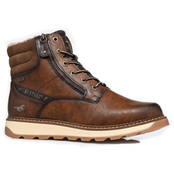 mustang ανδρικο μποτακι 15m0131003 brown