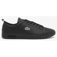 sneakers lacoste  ανδρικο court base 126 1 37-51sma017702h blk/blk