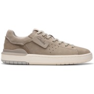 sneakers clarks ανδρικο  courtlite2 run 26181294 grey nubuck
