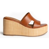 παντόφλες corina γυναικεια πλατφορμα m6370 cuero