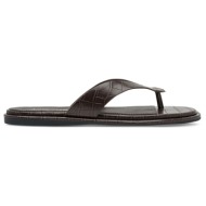 παντόφλες tamaris γυναικειο σανδαλι 1-27106-46 396 mocca croco