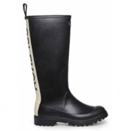  superga 799 rubber boots lettering s00g700-999 μαύρο