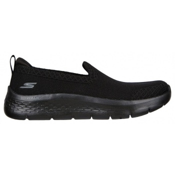 skechers go walk flex 124957-bbk μαύρο σε προσφορά