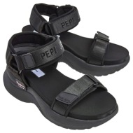  pepe jeans venus block pls90653-999 μαύρο