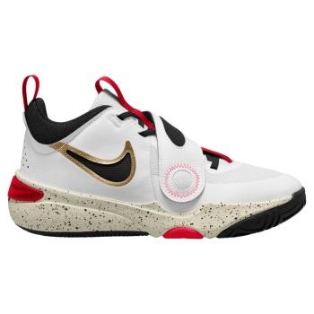 nike team hustle d 11 dv8996-104 λευκό