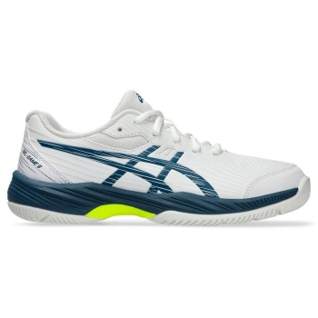 asics gel-game 9 gs 1044a052-104 λευκό