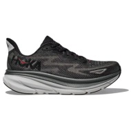  hoka one one glide clifton 9 1127895-bckt μαύρο