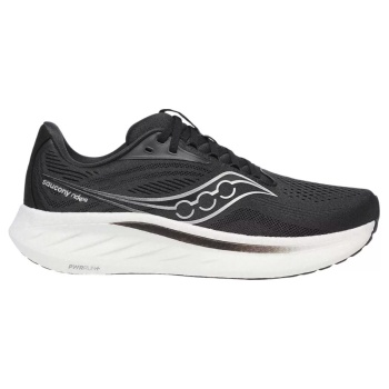 saucony ride 18 s21000-100 μαύρο