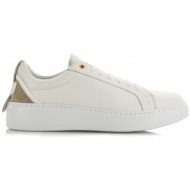  δερμάτινα sneakers modis 4005-62 white