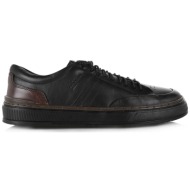  δερμάτινα sneakers democrata 240106 004 preto