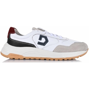 δερμάτινα sneakers democrata 336101 010