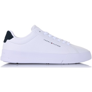 δερμάτινα sneakers tommy hilfiger court