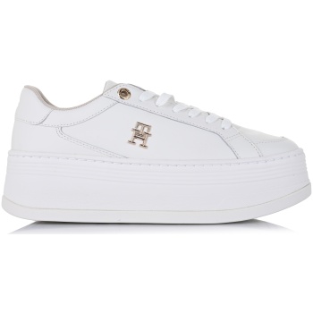 sneakers tommy hilfiger platform lthr