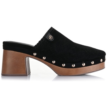 δερμάτινα mules carmela 162220 negro