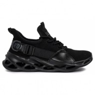  ανδρικά μαύρα αθλητικά παπούτσια chevron all black