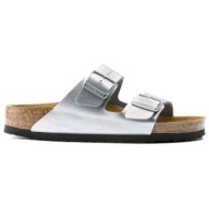  γυναικεία σανδάλια birkenstock - bs classic arizona bf silver