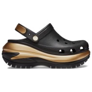  γυναικείες πλατφόρμες clogs crocs - mega crush metallic