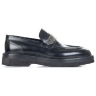  μοκασίνια ανδρικά classico uomo μαύρο 96-312 261