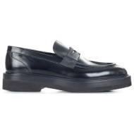  μοκασίνια ανδρικά classico uomo μαύρο 124-63 261