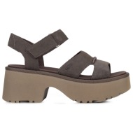  πέδιλα-σανδάλια γυναικεία ugg γκρι 1167475-dnss new heights ankle strap 262