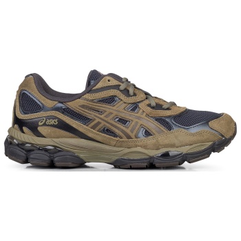 sneakers ανδρικά asics χακί-ανθρακί