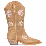  μπότες - μποτάκια γυναικείες alpe off white 5233 262