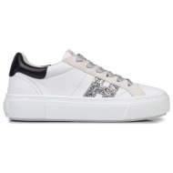  sneakers γυναικεία hogan λευκό hxw7050gb00v1m0rw9 h705 allacciato h 262