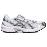  sneakers γυναικεία asics λευκό-ασημί 1201b020-100 gel-1130 262
