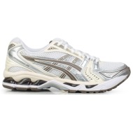  sneakers γυναικεία asics λευκό-μπεζ 1203a537-111 gel-kayano 14 262
