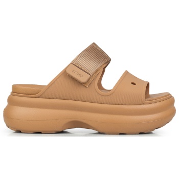 πέδιλα-σανδάλια γυναικεία crocs καφέ