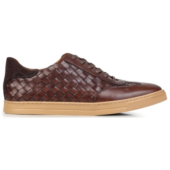 sneakers ανδρικά sigotto καφέ 7157-8748