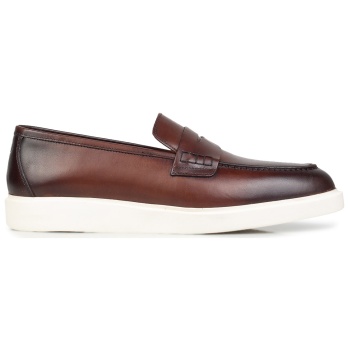 μοκασίνια ανδρικά sigotto καφέ
