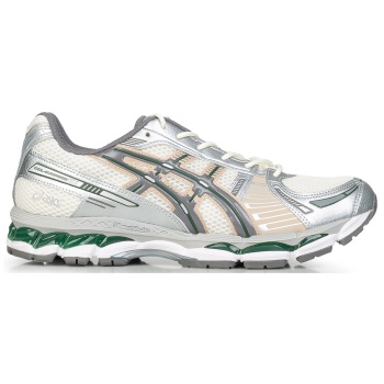 sneakers ανδρικά asics μπεζ-πράσινο