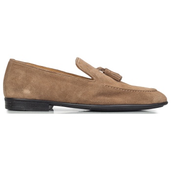μοκασίνια ανδρικά dino draghi καφέ 1128