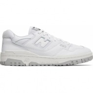  new balance ανδρικά bb550pb1 sneakers παπούτσια λευκό