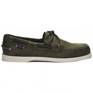  sebago docksides portland ανδρικά boat παπούτσια l70015h0-909r πράσινο