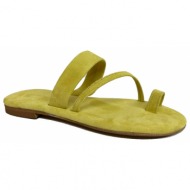  girl shoes γυναικεία sandals carla κίτρινο