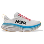  hoka γυναικεία bondi 8 running παπούτσια 1127952-bsw λευκό