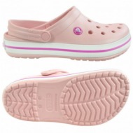  crocs crocband γυναικεία παπούτσια θαλάσσης pearl pink / wild orchid 11016-6mb