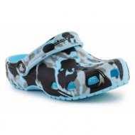  crocs classic spray camo clog jr 208305441 slippers