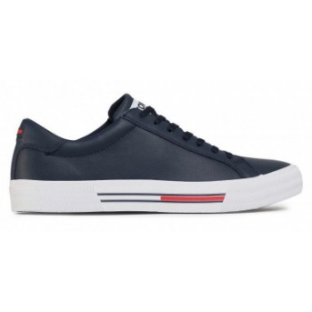 tommy jeans essential leather sneaker m σε προσφορά