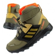  adidas παιδικά μποτάκια πεζοπορίας terrex trailmaker χακί gz1174