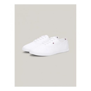 tommy hilfiger canvas lace up sneaker w σε προσφορά