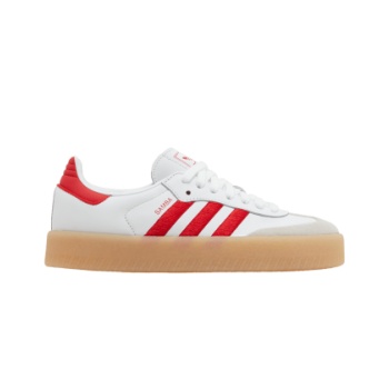 adidas sambae white better scarlet gum