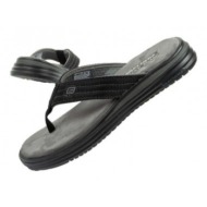  skechers proven m 204577 blk flipflops